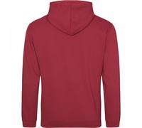 AWDis Just Hoods JH001 College hoodie Brick Red XS Colour: Brick Red, XS