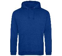 AWDis Just Hoods JH001 College Hoodie Bright Royal L Chest Size: L, Co L