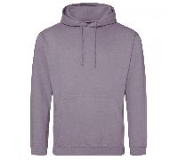 AWDis Just Hoods JH001 College Hoodie Dusty Lilac 3XL Chest Size: 3XL, 3XL