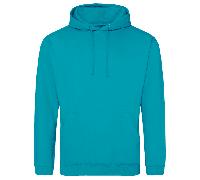 AWDis Just Hoods JH001 College Hoodie Lagoon Blue 2XL Chest Size: 2XL, 2XL