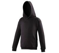 AWDis Just Hoods JH001 Unisex College Hoodie - Black Smoke - L
