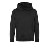 AWDis Just Hoods JH001 Unisex College Hoodie - Black Smoke - L
