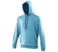 AWDis Just Hoods JH003 Varsity Hoodie Hawaiian Blue/Oxford Navy XL Siz XL