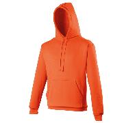 AWDis Just Hoods JH004 Electric Hoodie Electric Orange M Size: M, Colo M