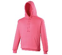 AWDis Just Hoods JH004 Electric Hoodie Electric Pink XL Size: XL, Colo XL