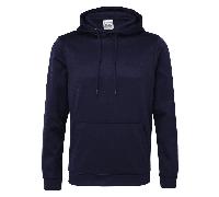 AWDis Just Hoods JH006 Sports Polyester Hoodie Oxford Navy M Size: M, M
