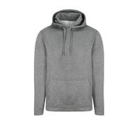 AWDis Just Hoods JH006 Unisex Sports Polyester Hoodie - Grey Melange - 3XL