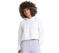 AWDis Just Hoods JH016 Women'S Cropped Hoodie Arctic White XL Siz XL