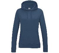AWDis Just Hoods JH01F Women'S College Hoodie Airforce Blue XS Si XS