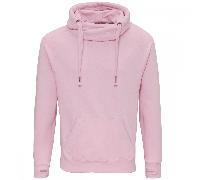 AWDis Just Hoods JH021 Cross Neck Hoodie Baby Pink L Size: L, Colour: L
