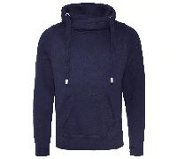 AWDis Just Hoods JH021 Cross Neck Hoodie Oxford Navy S Size: S, Colour S