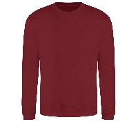 AWDis Just Hoods JH030 Awdis Sweatshirt Red Hot Chilli L Size: L, Colo L