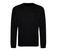 AWDis Just Hoods JH030 Unisex Sweatshirt - Black Smoke - 2XL