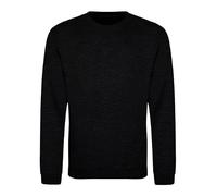 AWDis Just Hoods JH030 Unisex Sweatshirt - Black Smoke - M