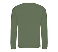 Just Hoods by AWDIS Unisex Sweatshirt JH030 Earth Green 2XL