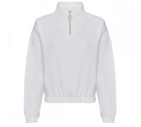 AWDis Just Hoods JH037 Women'S Cropped 1/4-Zip Sweat Arctic Whit XL