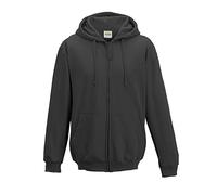 AWDis Just Hoods JH050 Unisex Zoodie - Black Smoke - M