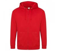 AWDis Just Hoods JH050 Zoodie Fire Red 2XL Size: 2XL, Colour: Fire Red 2XL
