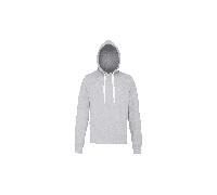 AWDis Just Hoods JH100 Chunky Hoodie Heather Grey M Size: M, Colour: H M