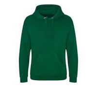 AWDis Just Hoods JH101 Heavyweight Hoodie Bottle Green L Size: L, Colo L