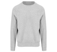 AWDis Just Hoods JH130 Graduate Heavyweight Sweatshirt Heather Grey L L