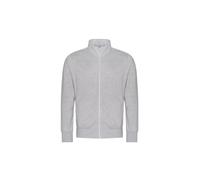 AWDis Just Hoods JH147 Campus Full-Zip Sweatshirt Heather Grey L Size: L