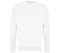 AWDis Just Hoods JH230 Unisex Organic Sweatshirt - Arctic White - M