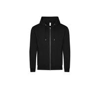 AWDis Just Hoods JH250 Organic Zoodie Deep Black M Size: M, Colour: De M