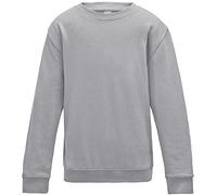 AWDis Just Hoods JH30J Kids Sweatshirt - Heather Grey - 1-2 Years