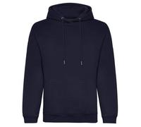Awdis Just Hoods Organic Hoodie French Navy Sustainable Recycled Cotton