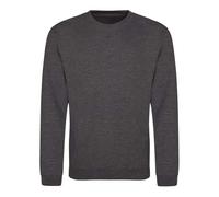 AWDis Men's Sweat Sweatshirt, Grey (Charcoal), X-Small