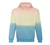 Just Hoods by AWDIS Hoodie Tie Dye Unisex Fleece Kangaroo Pocket Casual