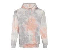 Awdis Just Hoods Tie Dye Hoodie Unisex Fleece Kangaroo Pocket Casual