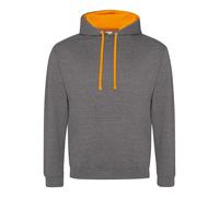 AWDis Just Hoods Varsity hoodie - Unisex, 80% Ringspun Cotton