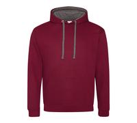 AWDis Just Hoods Varsity hoodie - Unisex, 80% Ringspun Cotton