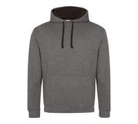 AWDis Just Hoods Varsity hoodie - Unisex, 80% Ringspun Cotton