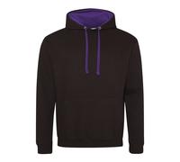 AWDis Just Hoods Varsity hoodie - Unisex, 80% Ringspun Cotton