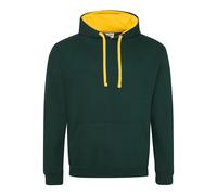 AWDis Just Hoods Varsity hoodie - Unisex, 80% Ringspun Cotton