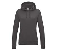 Awdis Just Hoods Women's College Hoodie - Charcoal