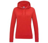 Awdis Just Hoods Women's College Hoodie - Fire Red