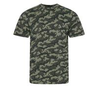 AWDis Just T's Camo T - Mens T-Shirt, 100% Cotton, Modern stylish T