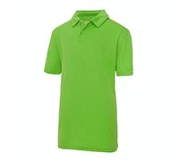 AWDis Kids Cool Polo Shirt, Lime, 12-13 años