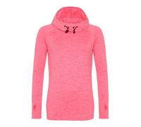 AWDis Ladies Long Sleeve Cowl Neck Hooded Top Sports Running Gym Fitness Yoga