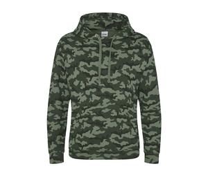 Awdis Mens Camouflage Hoodie PC5457