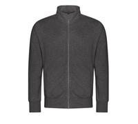 AWDis Men's Campus Full Zip Sweatshirt in Charcoal | Size: XL AWDis Charcoal XL