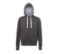 AWDis Men's Chunky Drop Shoulder Hoodie in Charcoal | Size: XS AWDis Charcoal XS