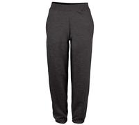 AWDis Men's College Cuffed Jogging Bottoms in Charcoal | Size: Small AWDis Charcoal S