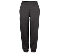 College Cuffed Jogging Bottoms AWDis Charcoal XL