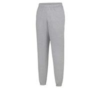 AWDis Men's College Cuffed Jogpants Sports Jogger, Grey (Heather Grey), X-Large