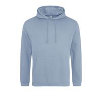 AWDis Men's College Hooded Sweatshirt Hoodie in Duck Egg Blue | Size: Medium AWDis Duck Egg Blue M